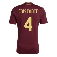 Muški Nogometni Dres AS Roma Bryan Cristante #4 Domaci 2024-25 Kratak Rukav